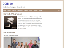 Tablet Screenshot of dcjb.de
